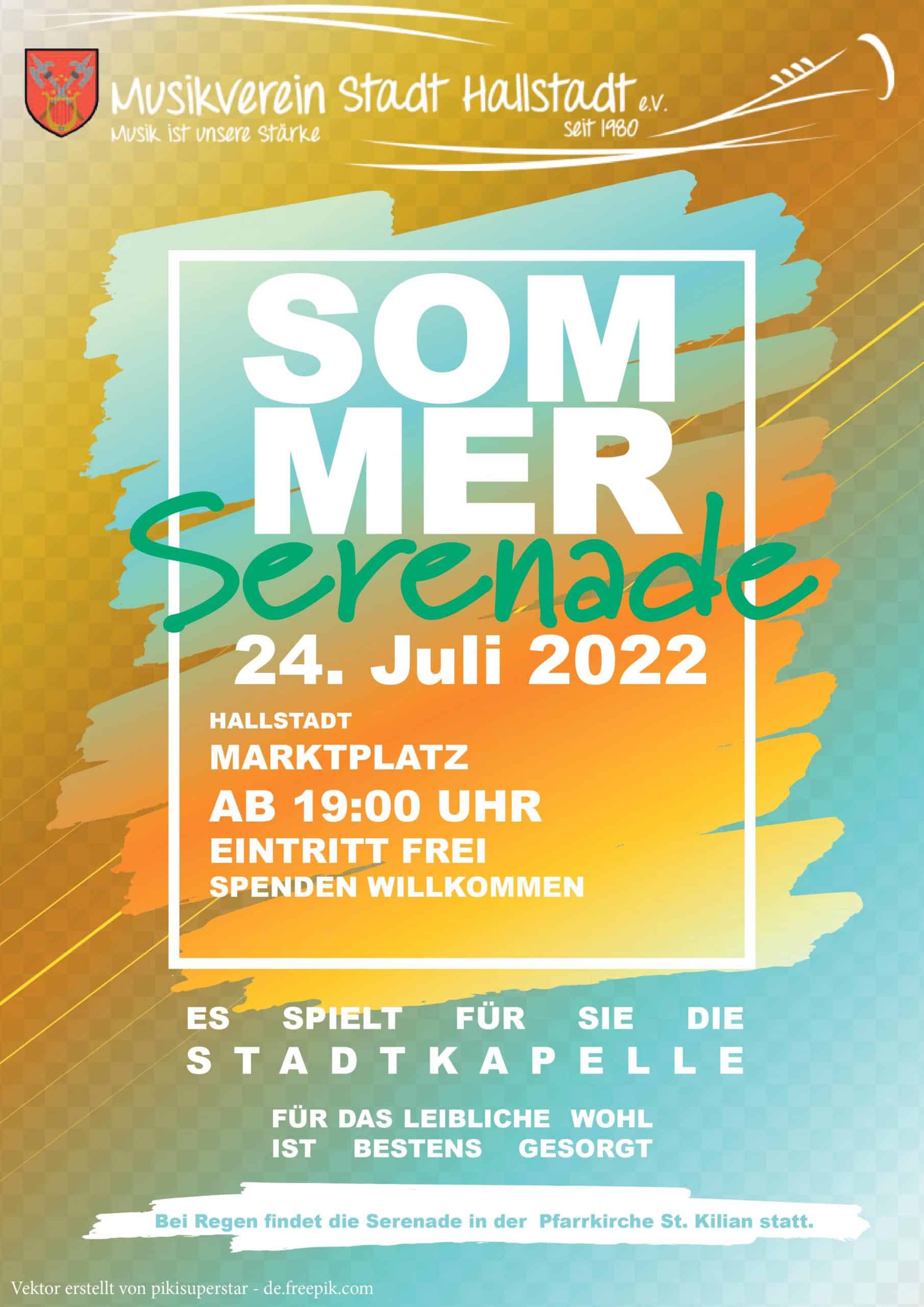 Plakat Sommerserenade 2022